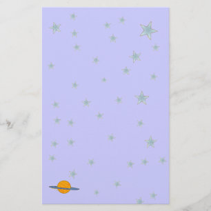 Niedliches Saturn-Briefpapier Briefpapier