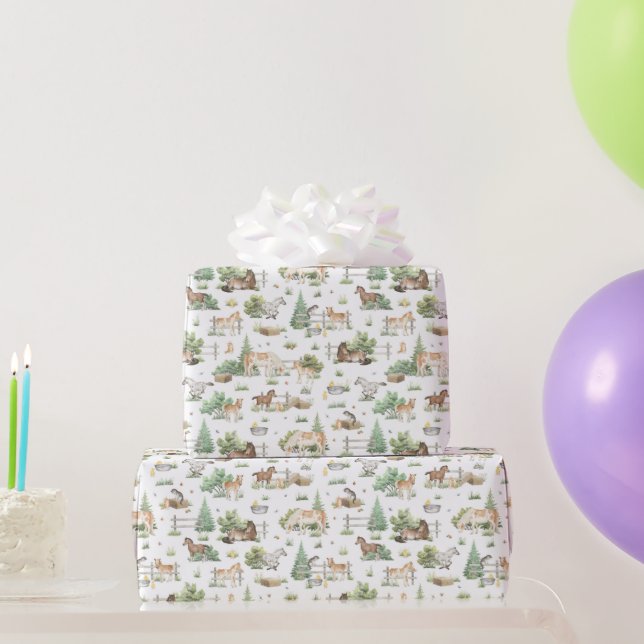 Niedliches Schachtelpapier Geschenkpapier (Partygeschenke)