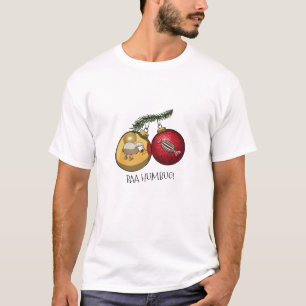 Niedliches Schaf Baa Humbug! Weihnachts Scrooge Ca T-Shirt