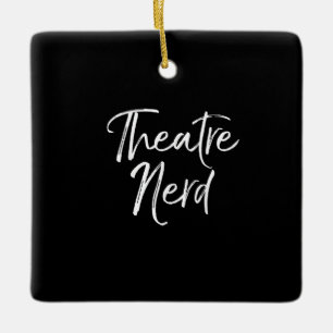 Niedliches Schauspiel Acter Lover Schauspielerin N Keramikornament