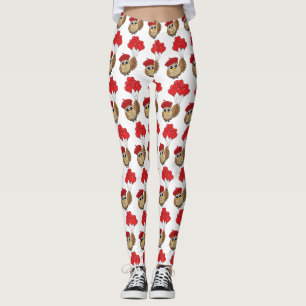 Niedliches Schellen mit Herzblasen Leggings