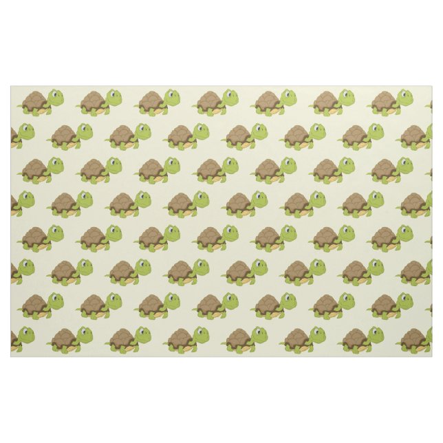 Niedliches Schildkrötengewebe Stoff (Fat Quarter (45,7 x 55,9 cm))