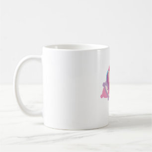 Niedliches Schlafbaby Unicorn Kaffeetasse