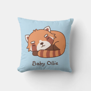 Niedliches Schlafen Red Panda Baby Kinderzimmer De Kissen