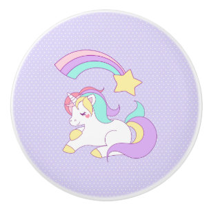 Niedliches Schlafunkorr mit farbenfroher Shooting Keramikknauf