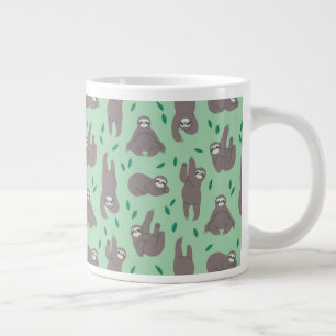 Niedliches Schlitzmuster Jumbo-Tasse