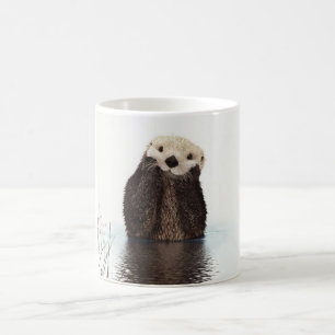 Niedliches, schmeichelhaftes Otter Tasse