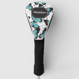 Niedliches Schmetterlingsmuster Golf Headcover