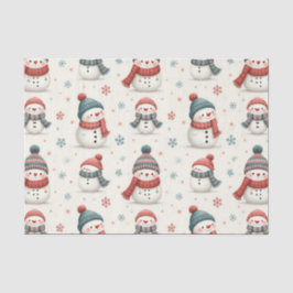 Niedliches Schneemobil Seidenpapier