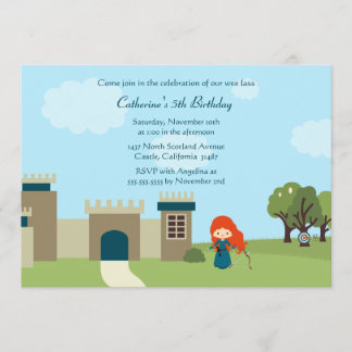 Niedliches schottisches einladung