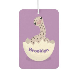 Niedliches Schraffurbaby Straußenillustrierung Autolufterfrischer