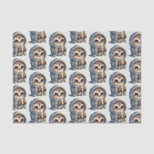 Niedliches Schüssel mit Kaffeemuster Seidenpapier