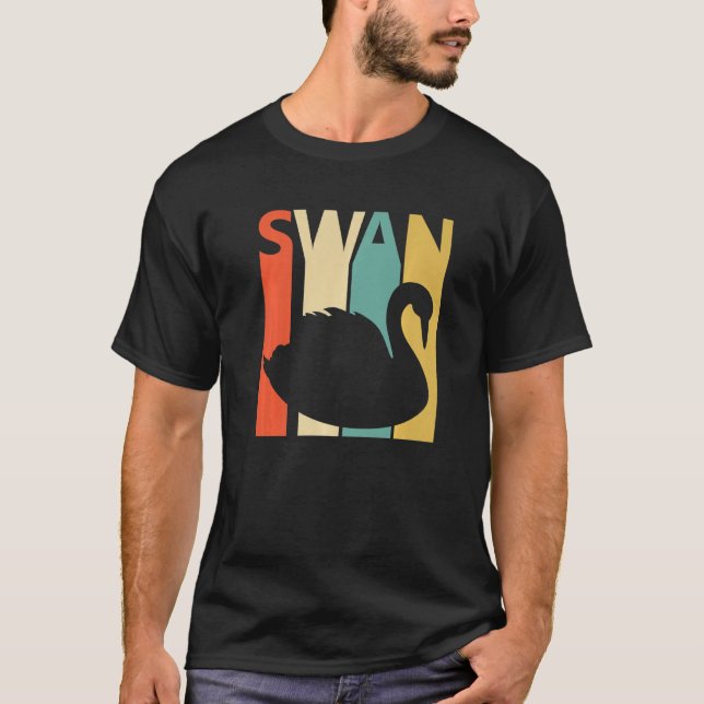 Niedliches Schwanentier T-Shirt (Vorderseite)