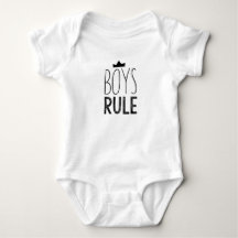 Niedliches Schwarz-weißes Baby-Onsie - Zitat der J