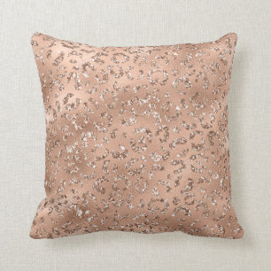 Niedliches Schwarzer Käse Leopard Hautbild Kissen