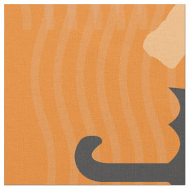 Niedliches Schwarzes Schirmmuster Stoff