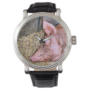 NIEDLICHES SCHWEIN ARMBANDUHR