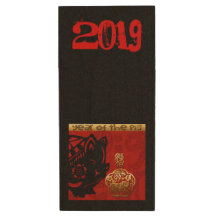 Niedliches Schwein Chinesischer Brauch Jahr Zodiac