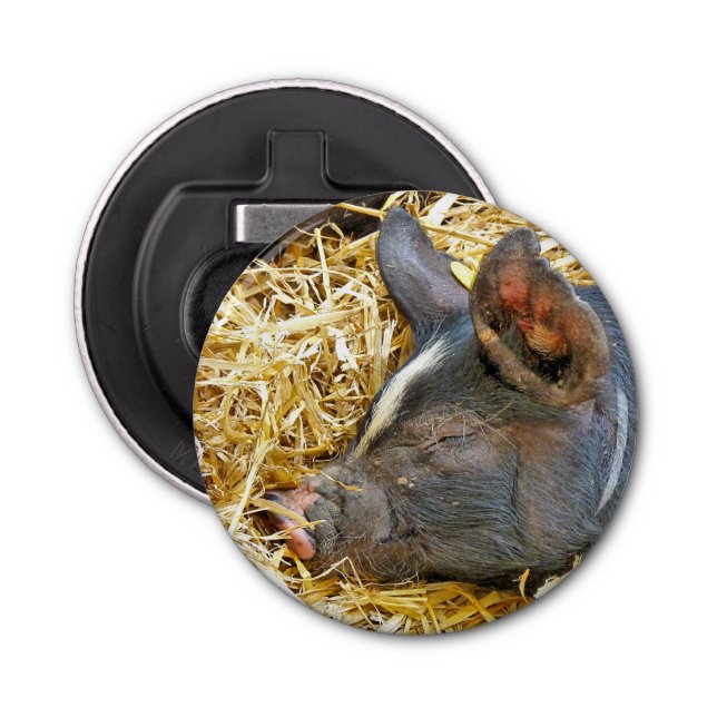 NIEDLICHES SCHWEIN FLASCHENÖFFNER (Vorderseite)