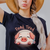 Niedliches Schwein getickt