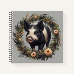 Niedliches Schwein Notizbuch