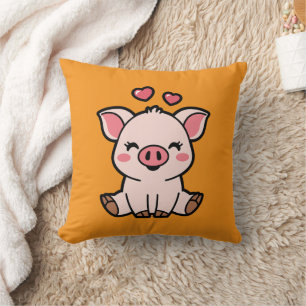 Niedliches Schweine Kissen