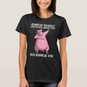 Niedliches Schweinefleisch für Männer Tierfutter T-Shirt