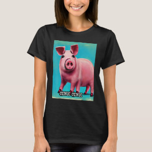 Niedliches Schweinefleisch Oink Oink_10 T-Shirt