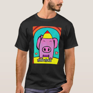 Niedliches Schweinefleisch Oink Oink 14 T-Shirt