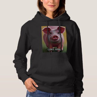 Niedliches Schweinefleisch Oink Oink 19 Hoodie