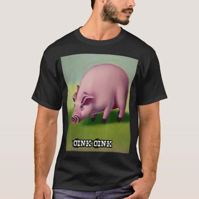 Niedliches Schweinefleisch Oink Oink 25 T-Shirt (Vorderseite)