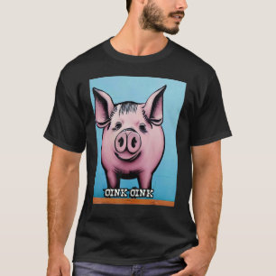 Niedliches Schweinefleisch Oink Oink 41 T-Shirt