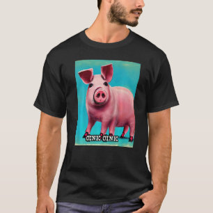 Niedliches Schweinefleisch Oink Oink 44 T-Shirt