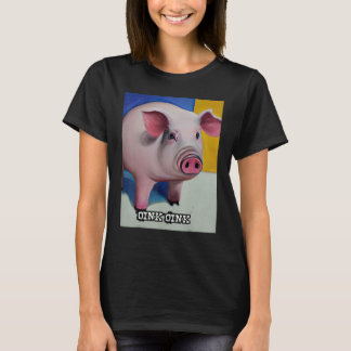 Niedliches Schweinefleisch Oink Oink 45 T-Shirt