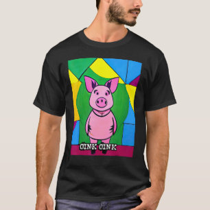 Niedliches Schweinefleisch Oink Oink 46 T-Shirt