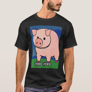Niedliches Schweinefleisch - Rosa Oink 8 T-Shirt