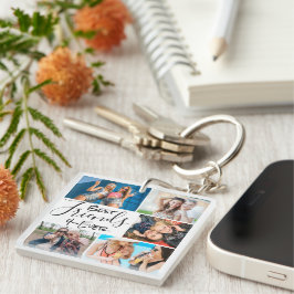 Niedliches Script für die besten Freunde in der Fo Schlüsselanhänger