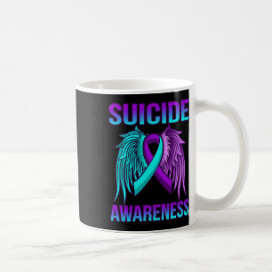 Niedliches Selbstmordbewusstsein Wings Happy Suppo Kaffeetasse