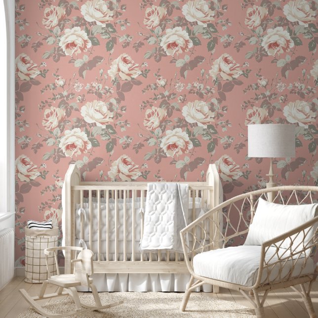 Niedliches Shabby Chic Tapete (Kinder)