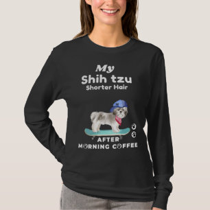 Niedliches "shih Tzu Kurzes Haar für Mama und Väte T-Shirt