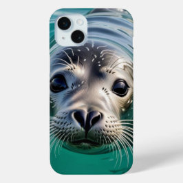Niedliches Siegel mit Kopf aus dem Wasser Case-Mate iPhone Hülle