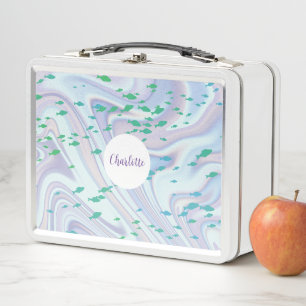 Niedliches Siegel Raywal im Gefälle Regenbogen B2S Metall Brotdose