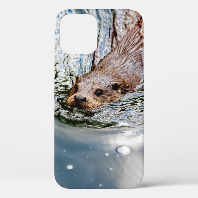 NIEDLICHES SIEGEL SCHWIMMEN Case-Mate iPhone HÜLLE (Rückseite)