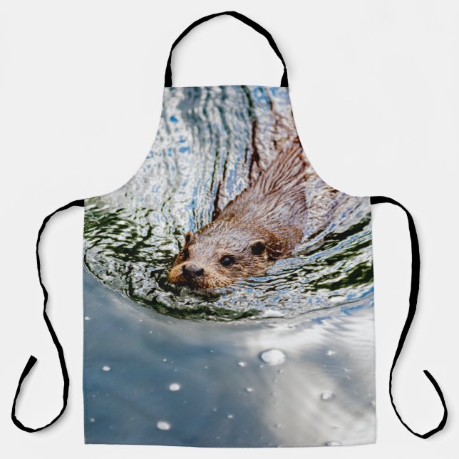 NIEDLICHES SIEGEL SCHWIMMEN SCHÜRZE (Vorderseite)