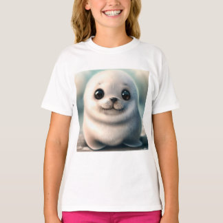 NIEDLICHES SIEGEL T SHIRT - SÜSSE TIER SHIRTS