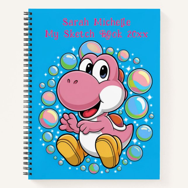 Niedliches Sketchbook Notizbuch (Vorderseite)