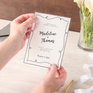 Niedliches Skript für die manuelle Hochzeit