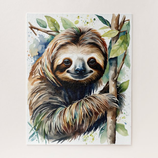 Niedliches Sloth Puzzle (Vertikal)