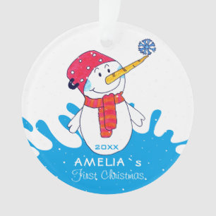 Niedliches Snowman Baby Ornament