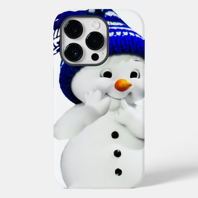 Niedliches Snowman iPhone / iPad Gehäuse Case-Mate iPhone Hülle (Rückseite)